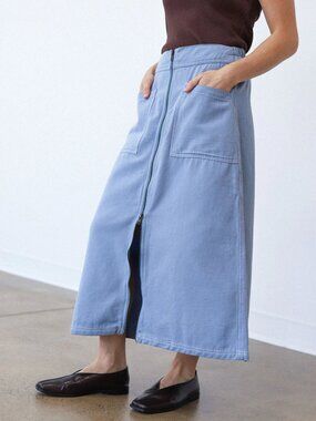 Noble Utility Skirt Pebble Blue